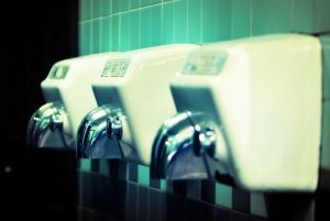 Paper towels are more effective than electric hand dryers for removing bacteria.